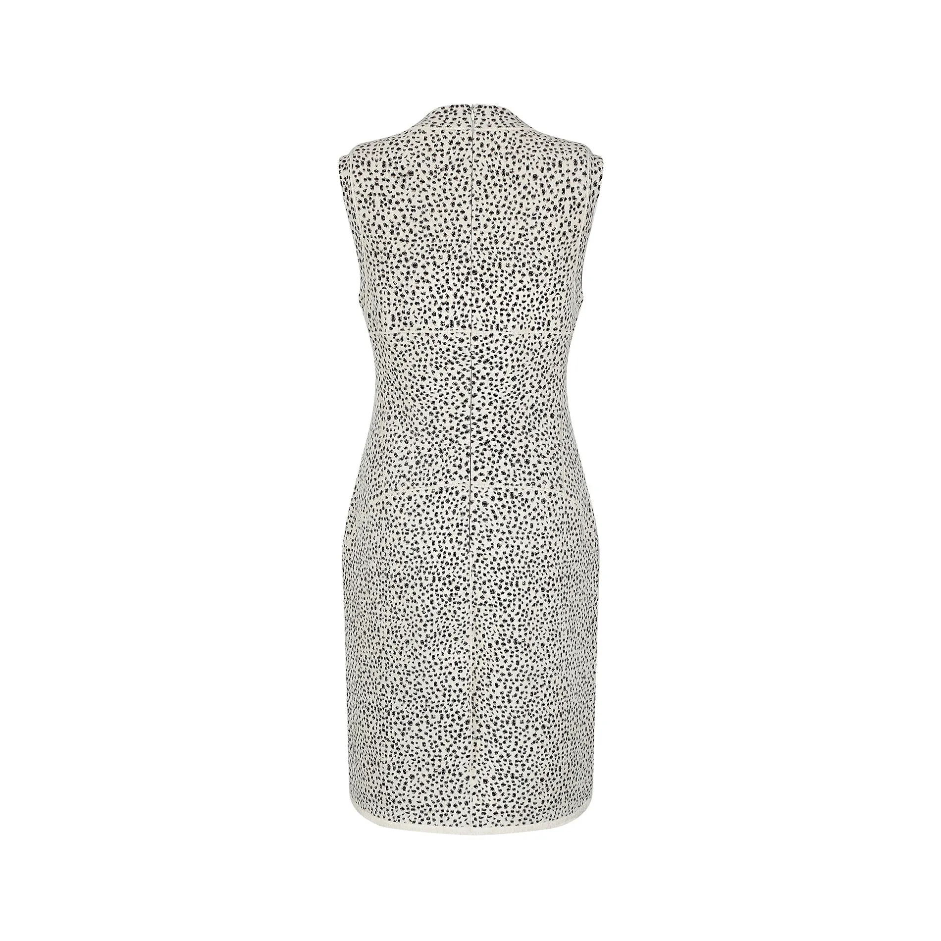 2010s Alaia Snow Leopard Sheath Dress