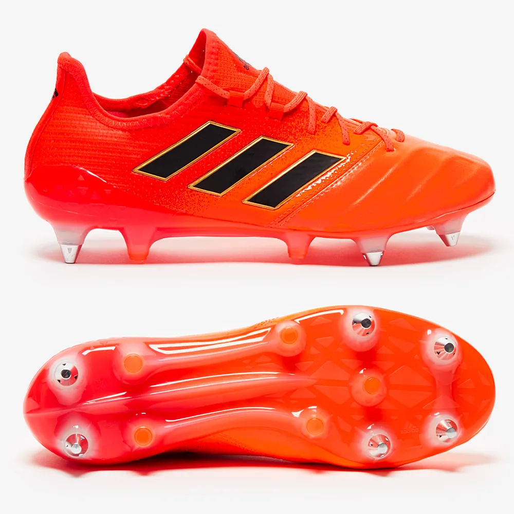 adidas Ace 17.1 SG Leather Mens - Solar Orange*
