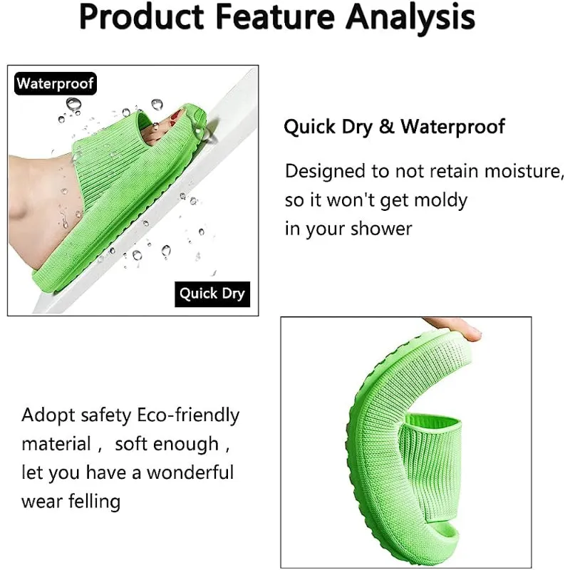 Anti Slip Texture Bathroom Sandals