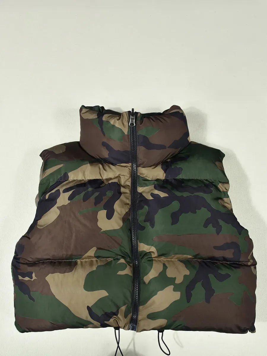 Army Girl Bubble Vest