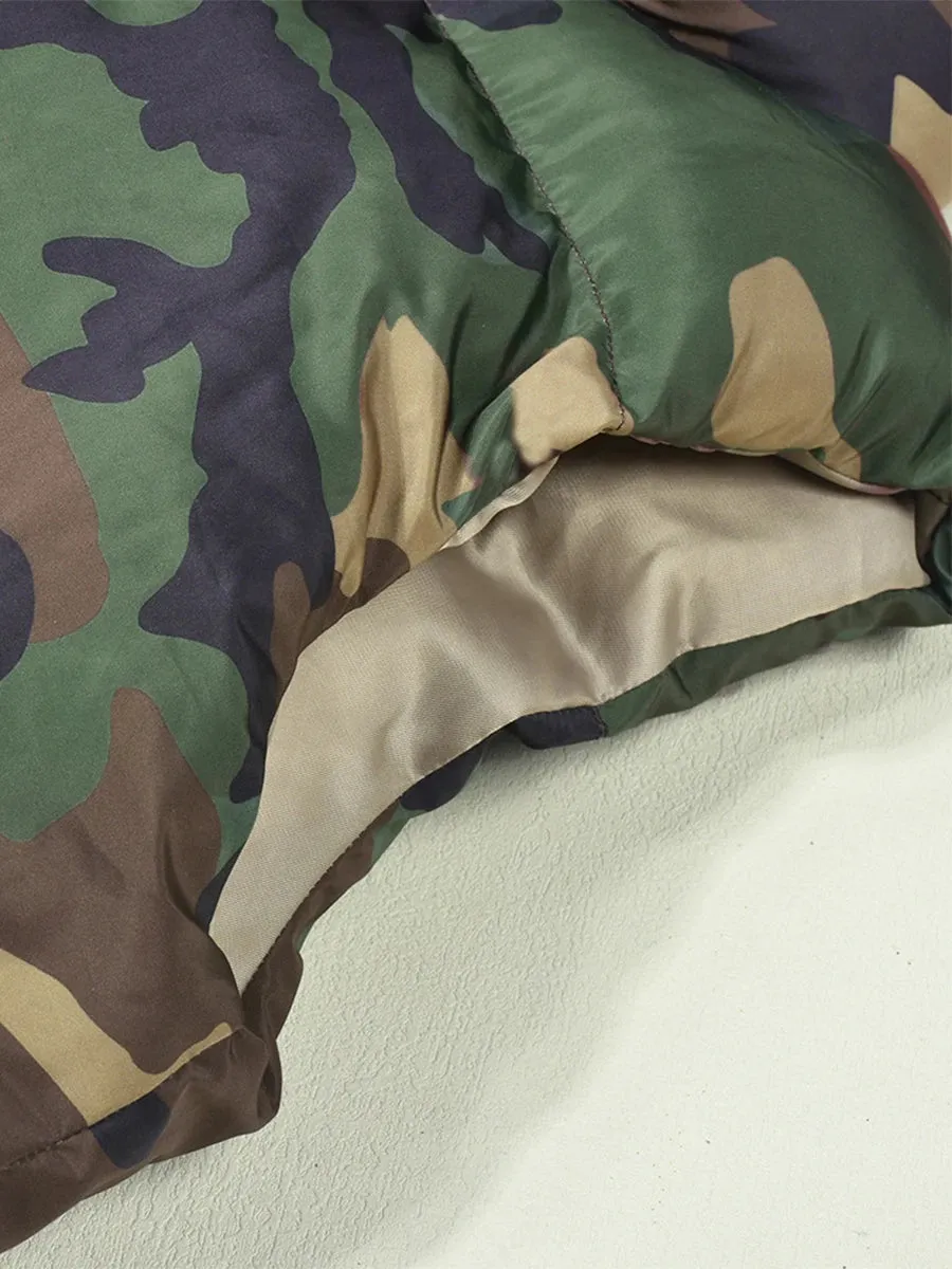 Army Girl Bubble Vest