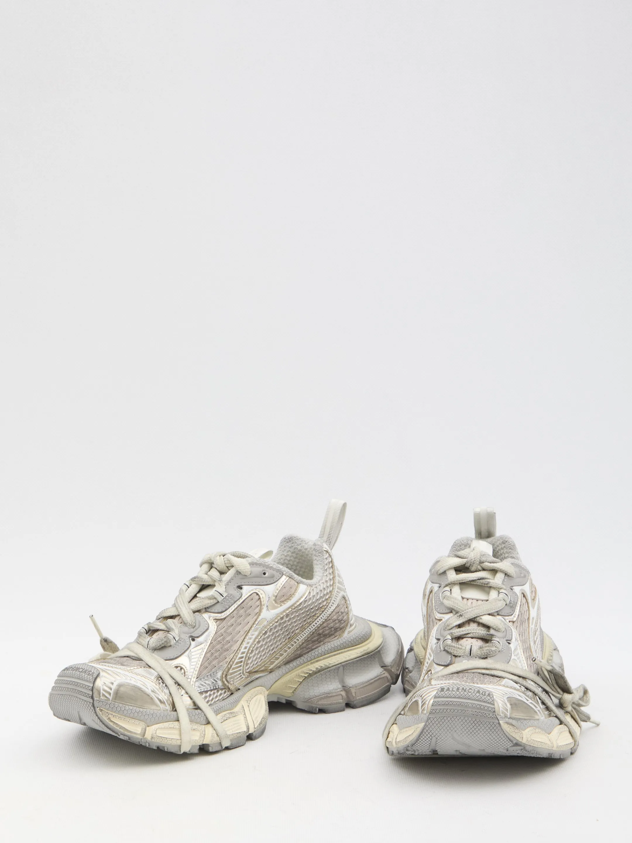Balenciaga 3XL Sneakers In White Mesh