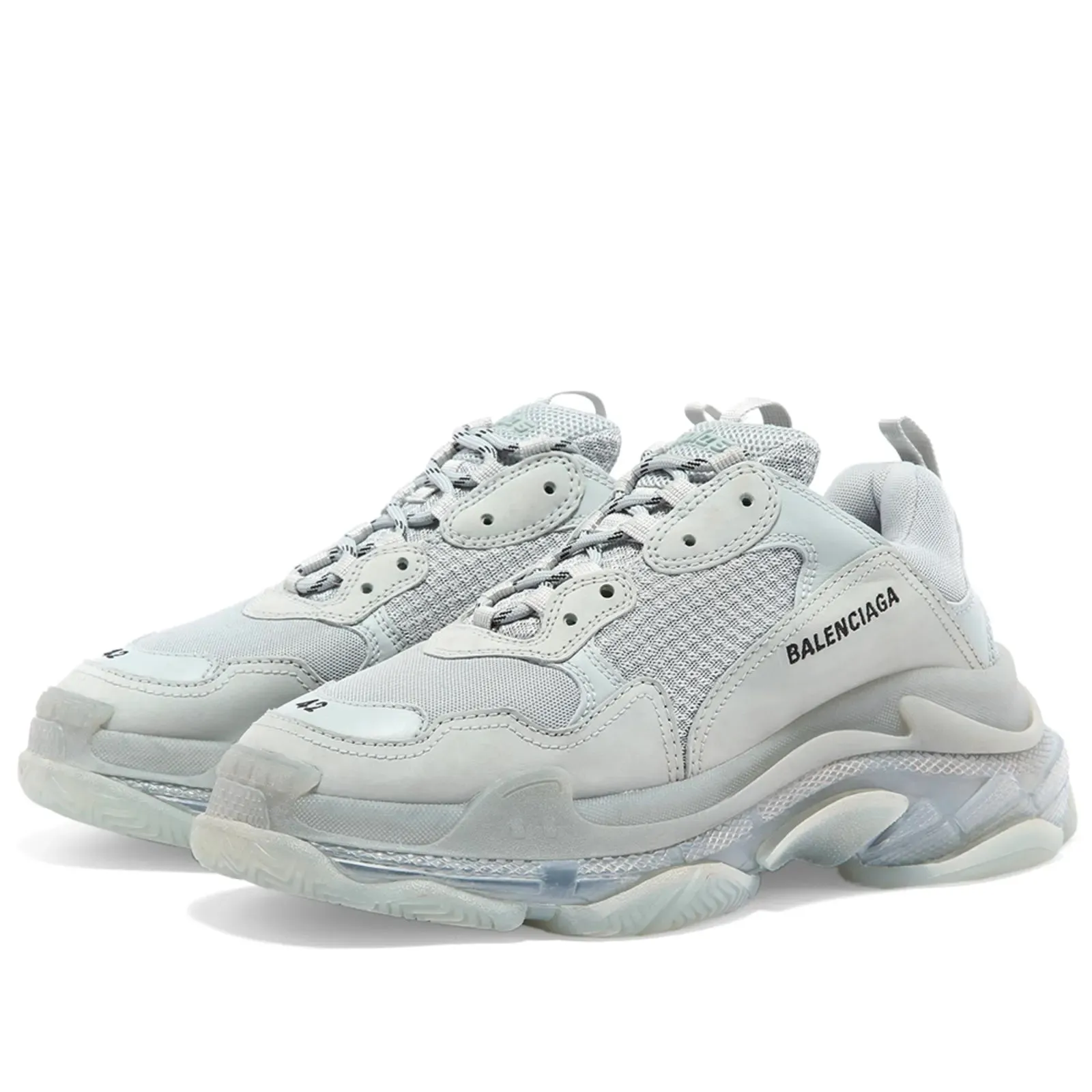 BALENCIAGA TRIPLE S CLEAR SOLE SNEAKER
