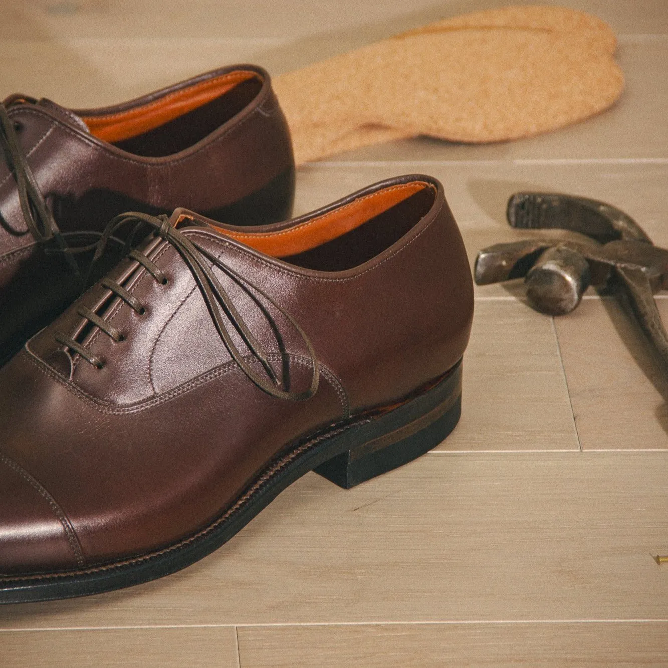 Bastion Oxford - Cigar Vocalou Calf