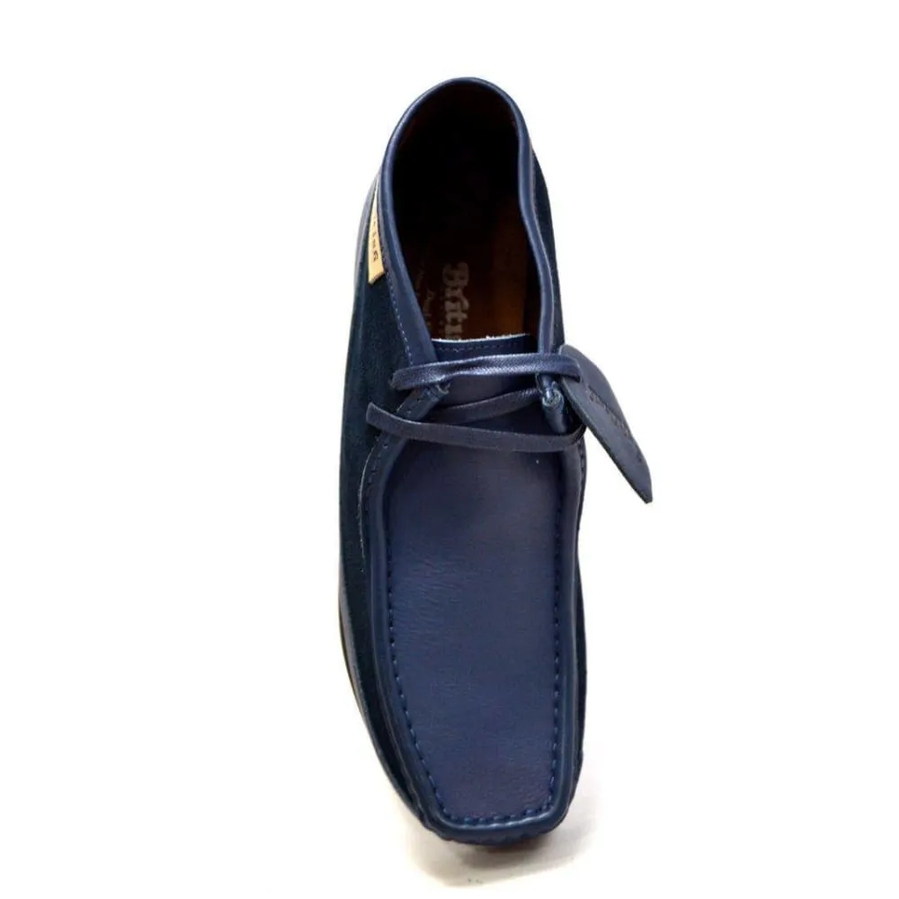 British Walkers New Castle Wallabee Boots Men's Leather and Suede