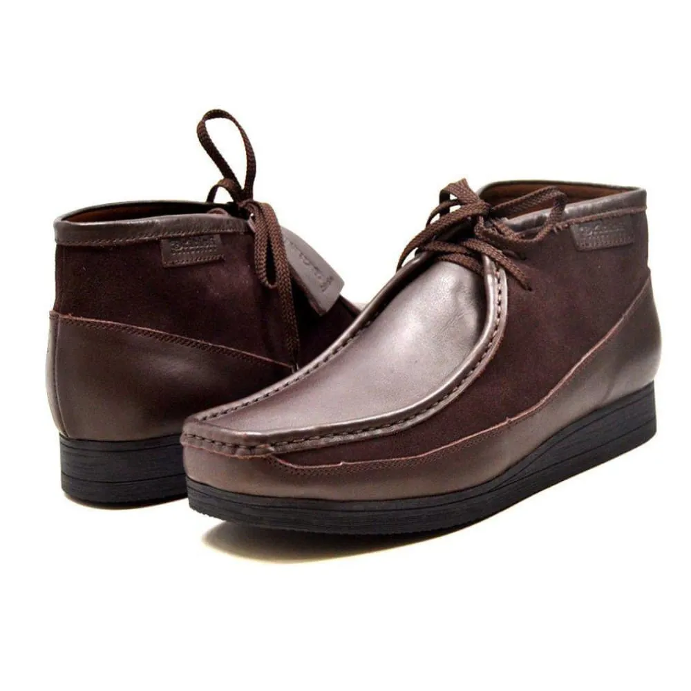 British Walkers New Castle Wallabee Boots Men's Leather and Suede