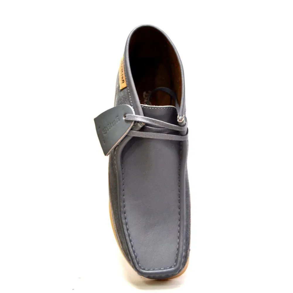 British Walkers New Castle Wallabee Boots Men's Leather and Suede