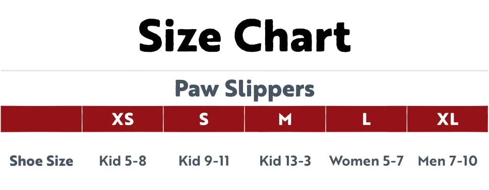 Brown Paw Slipper