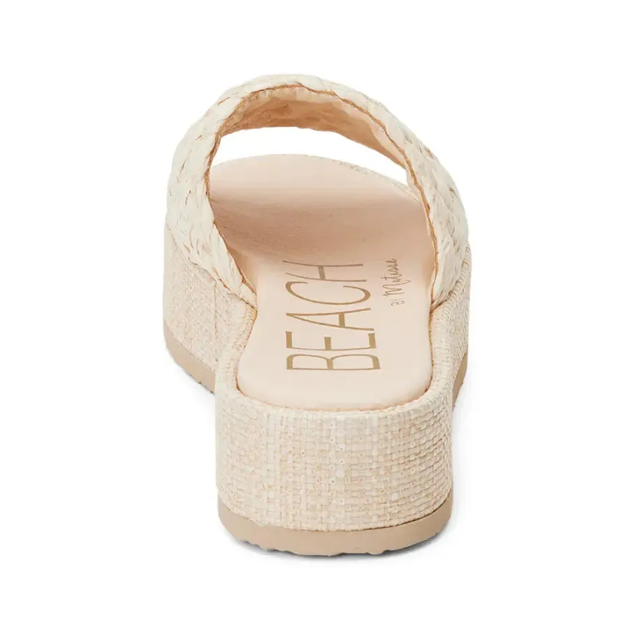 Cairo Raffia Platform Sandal