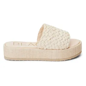 Cairo Raffia Platform Sandal