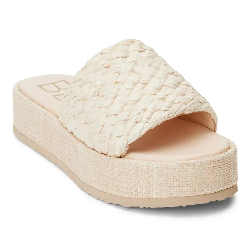 Cairo Raffia Platform Sandal