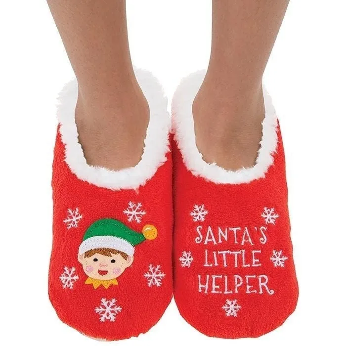 Children's Christmas Elf Slippers