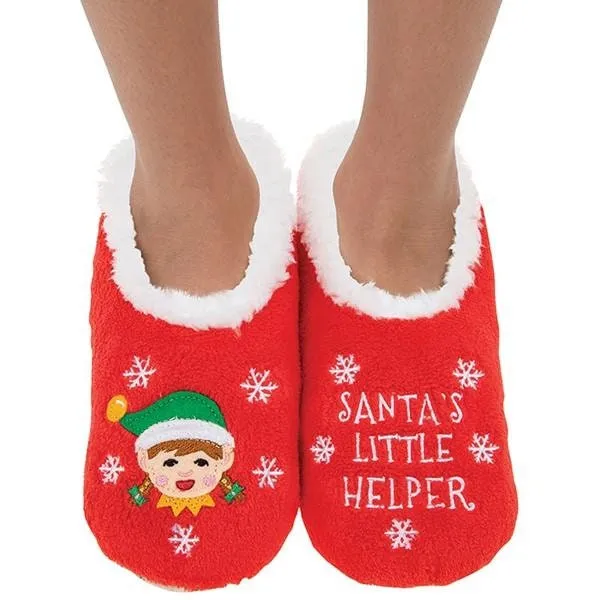 Children's Christmas Elf Slippers