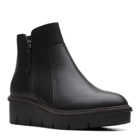 Clarks Women's Airabell Zip Smooth Boot Black 26167635