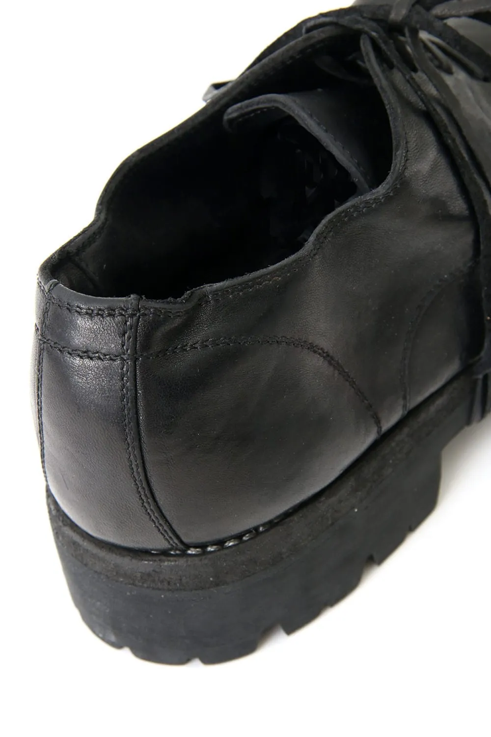 Classic Derby Sole Rubber - Horse Full Grain Leather