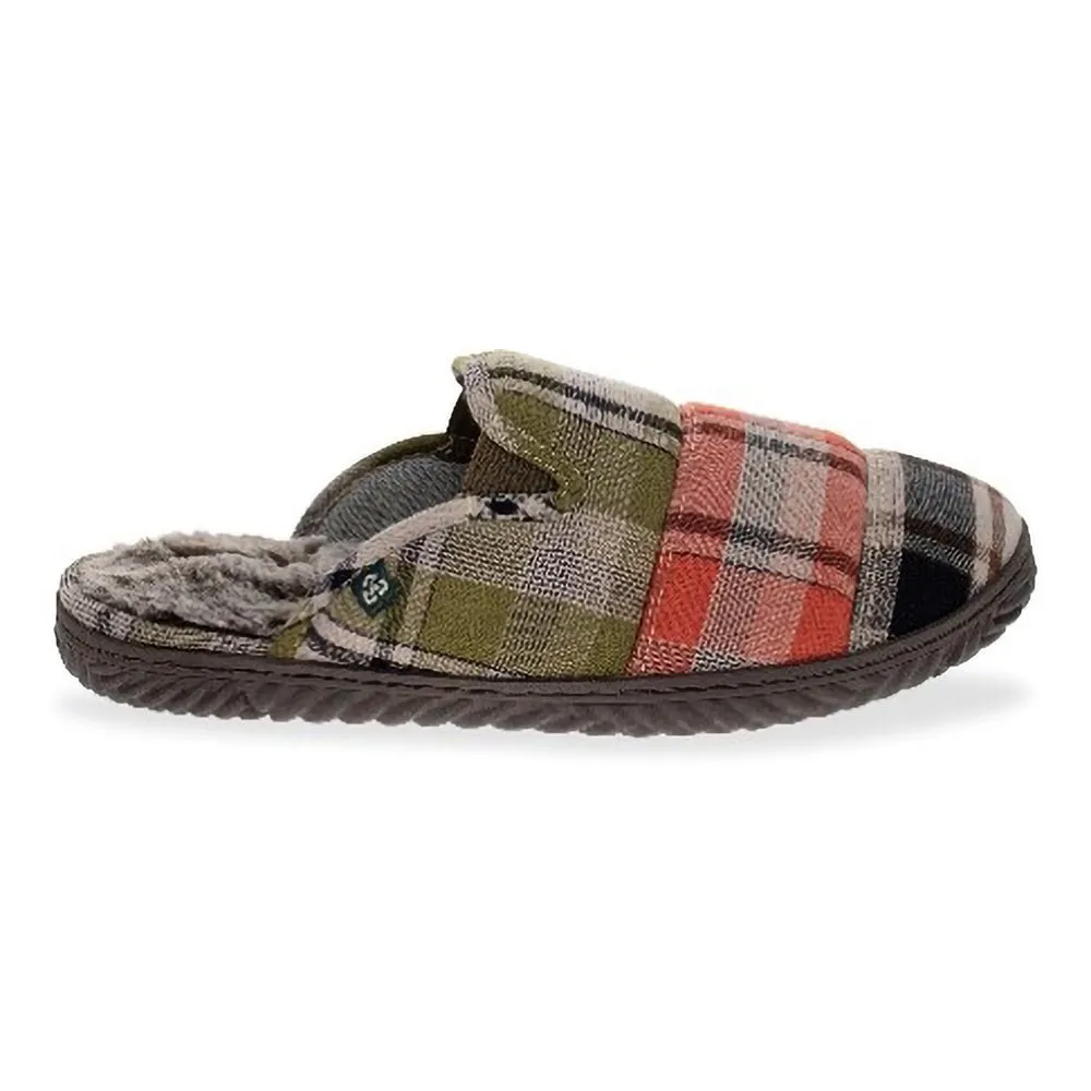 COBAIN PLAID SLIPPER - MEN'S SLIPPERS