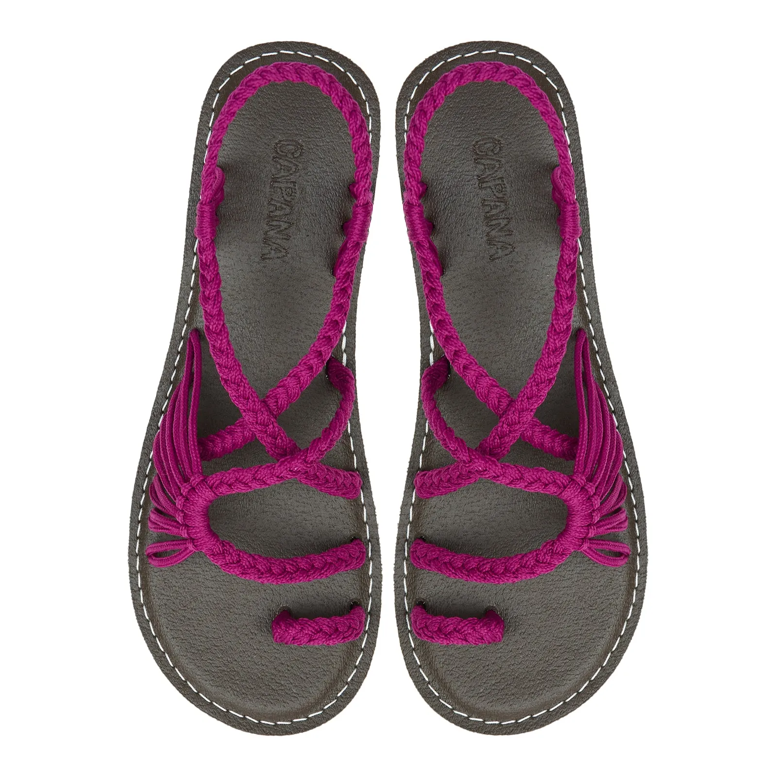 Commune - African Violet Rope Sandals