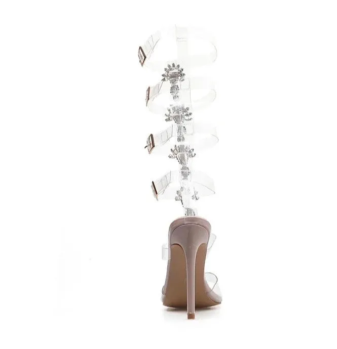 Crystal Gladiator Sandal