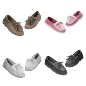 DUNLOP Slippers Women - Fluffy Indoor House Shoes