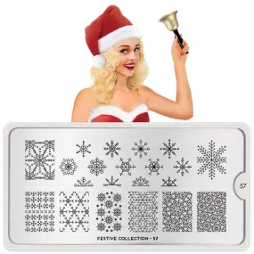 Festive 57 ✦ Nail Stamping Plate
