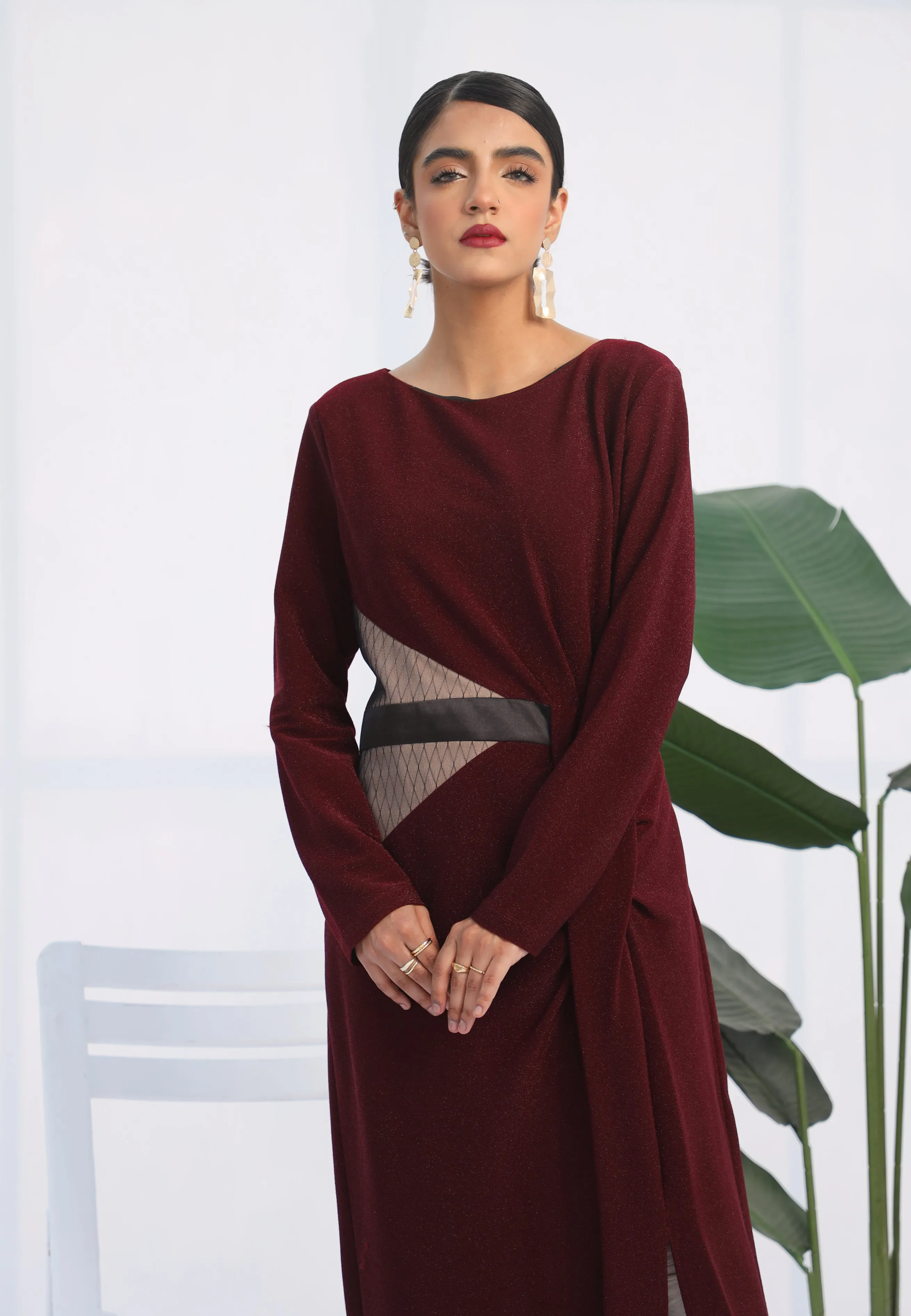 Gladious Maxi Dress Red