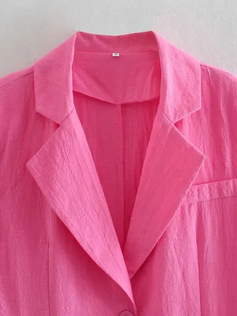 Hot Pink Blazer