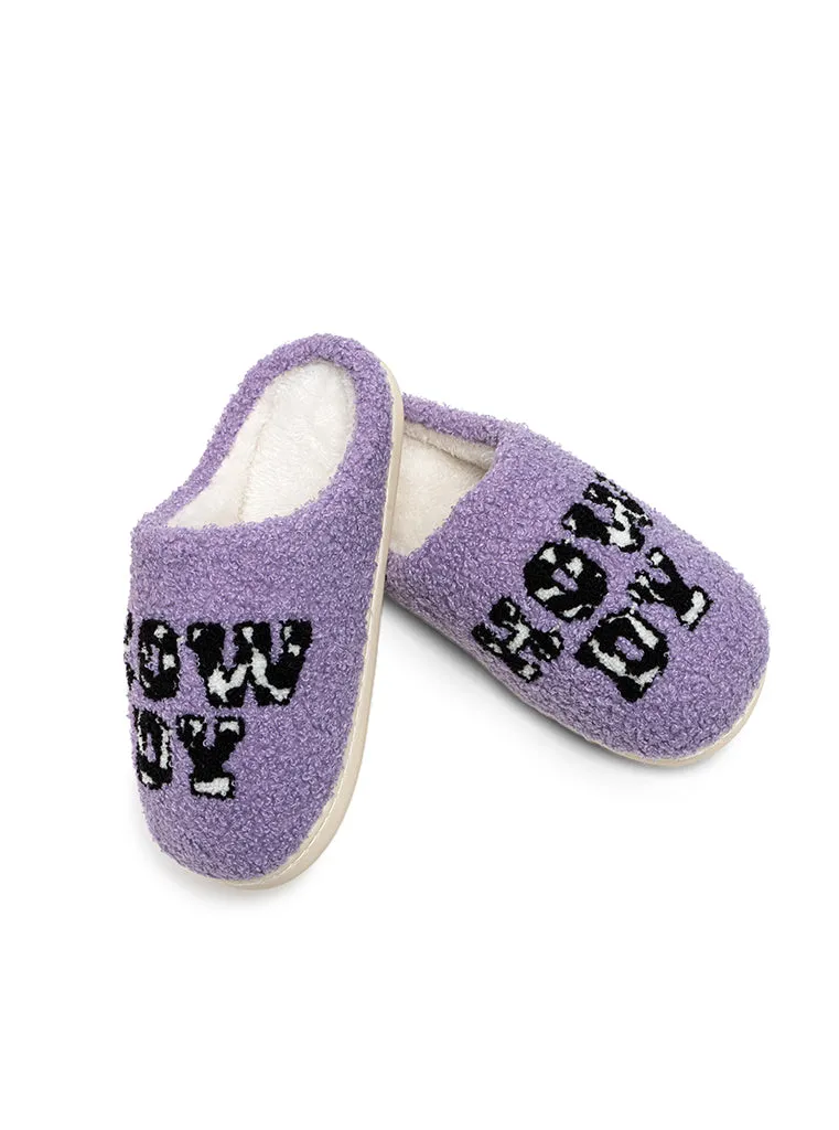 Howdy Slippers