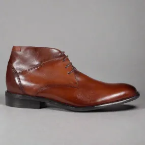 John Drake Dark Brown Vamp Boot