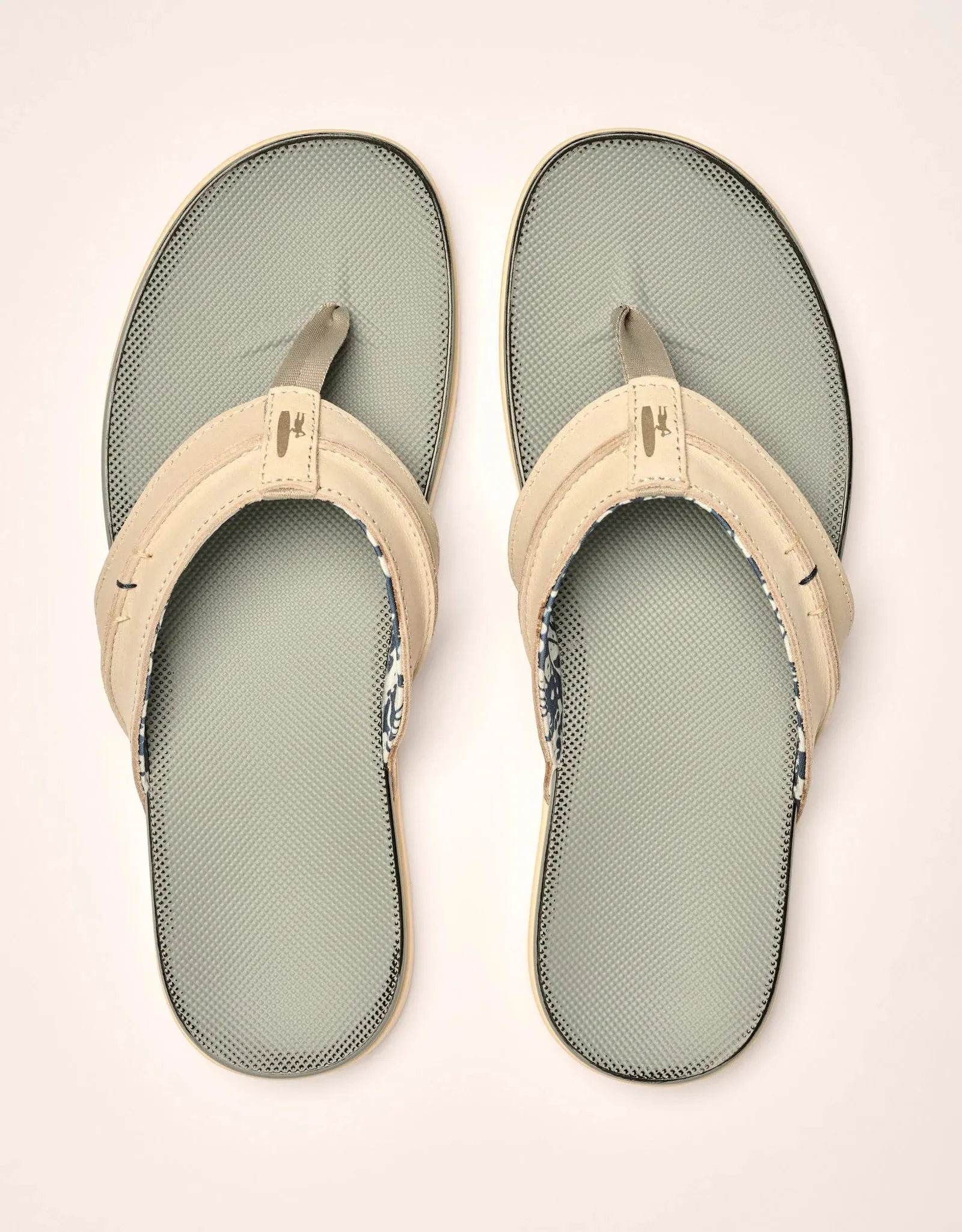 Johnnie-O Starboard Sandals - Gray