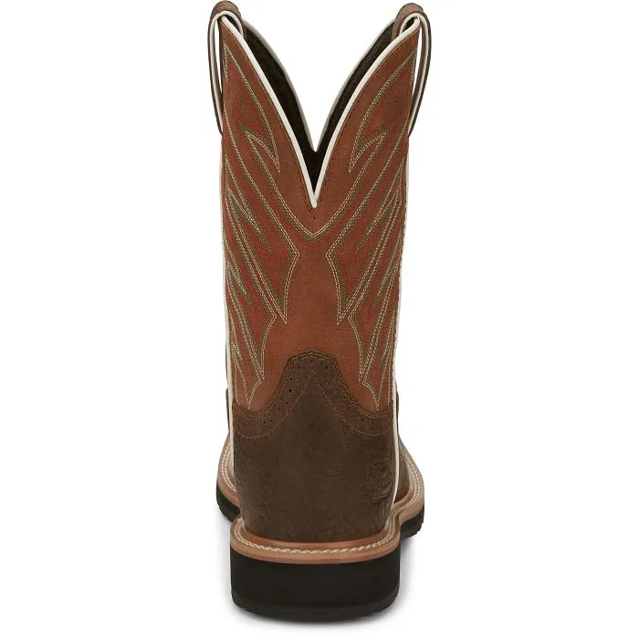 JUSTIN STAMPEDE SOFT TOE WORK BOOT