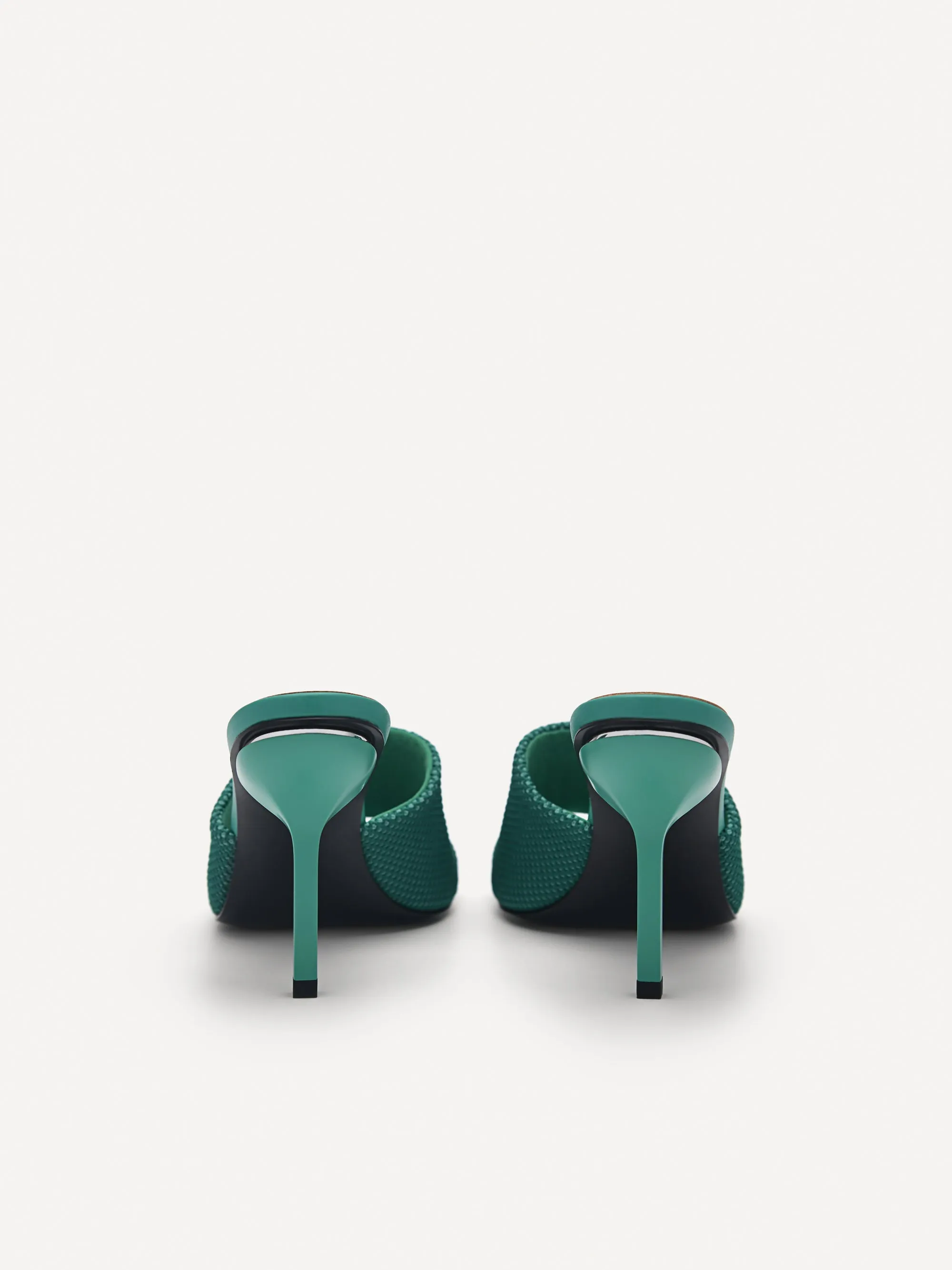 Maria Fabric Heel Sandals