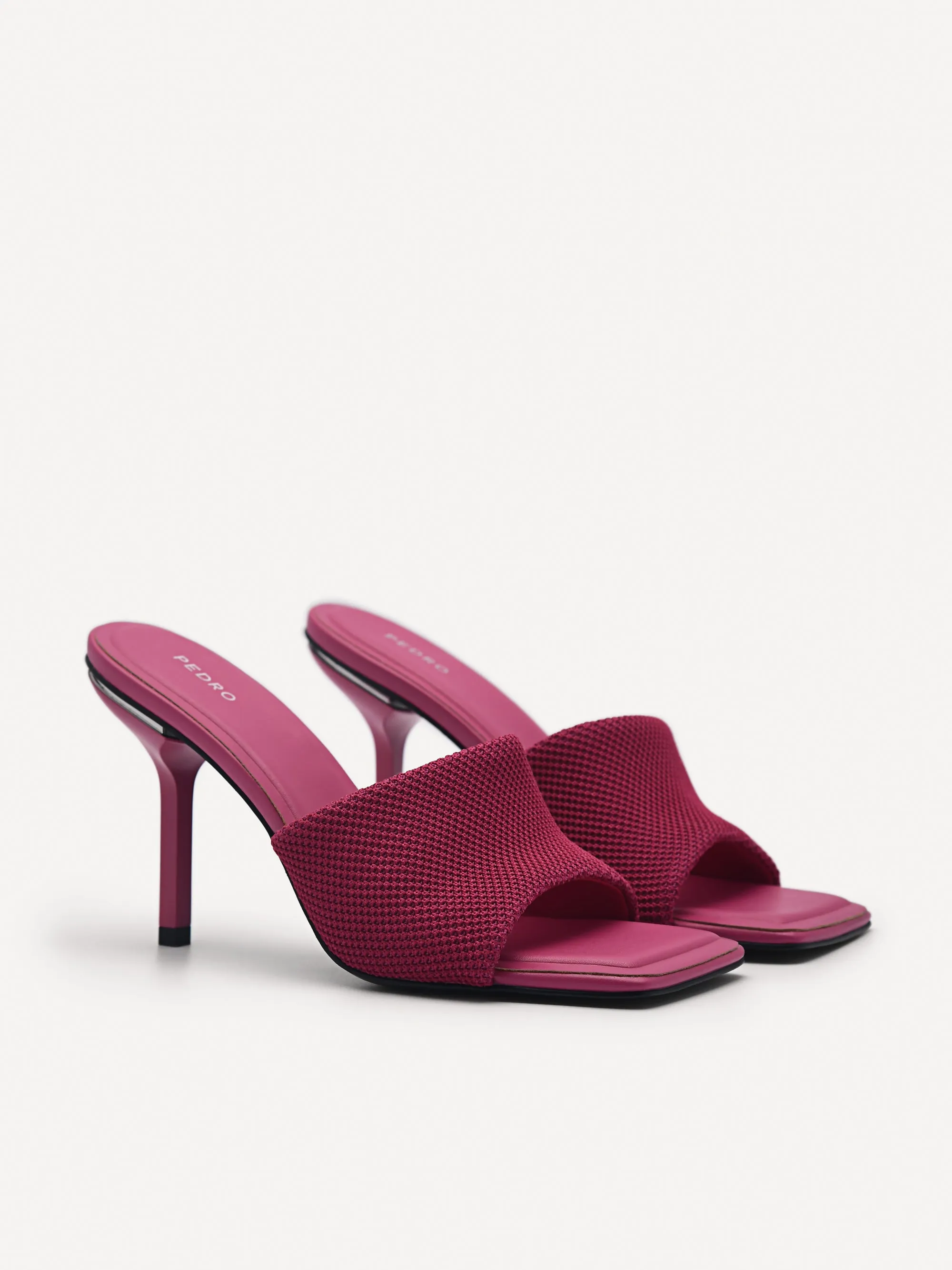 Maria Fabric Heel Sandals