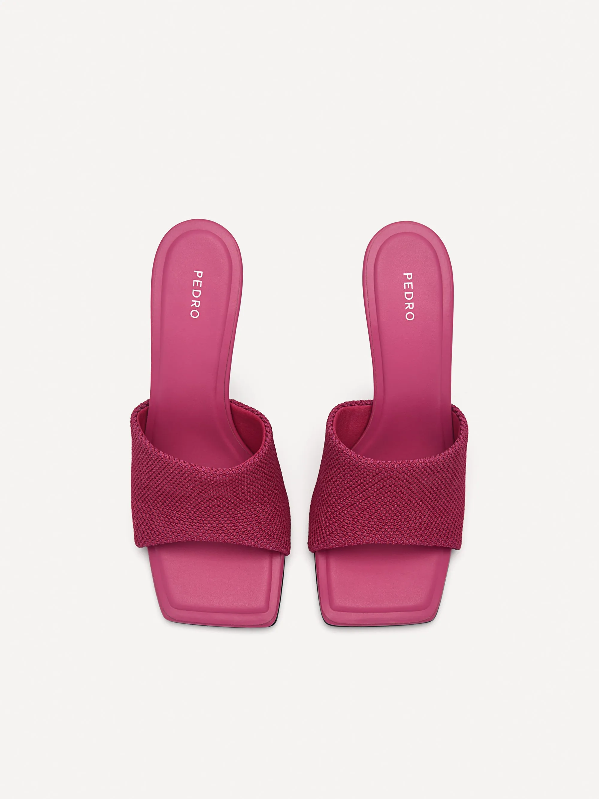 Maria Fabric Heel Sandals