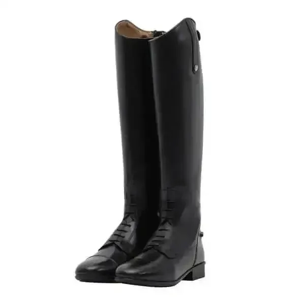 Mark Todd Long Leather Field Riding Boots Laced