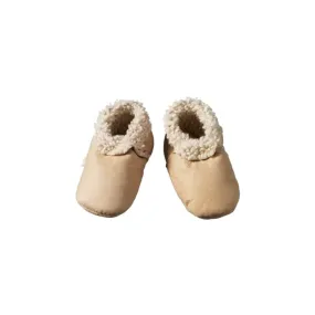Nature Baby - Lambskin Booties - Cream