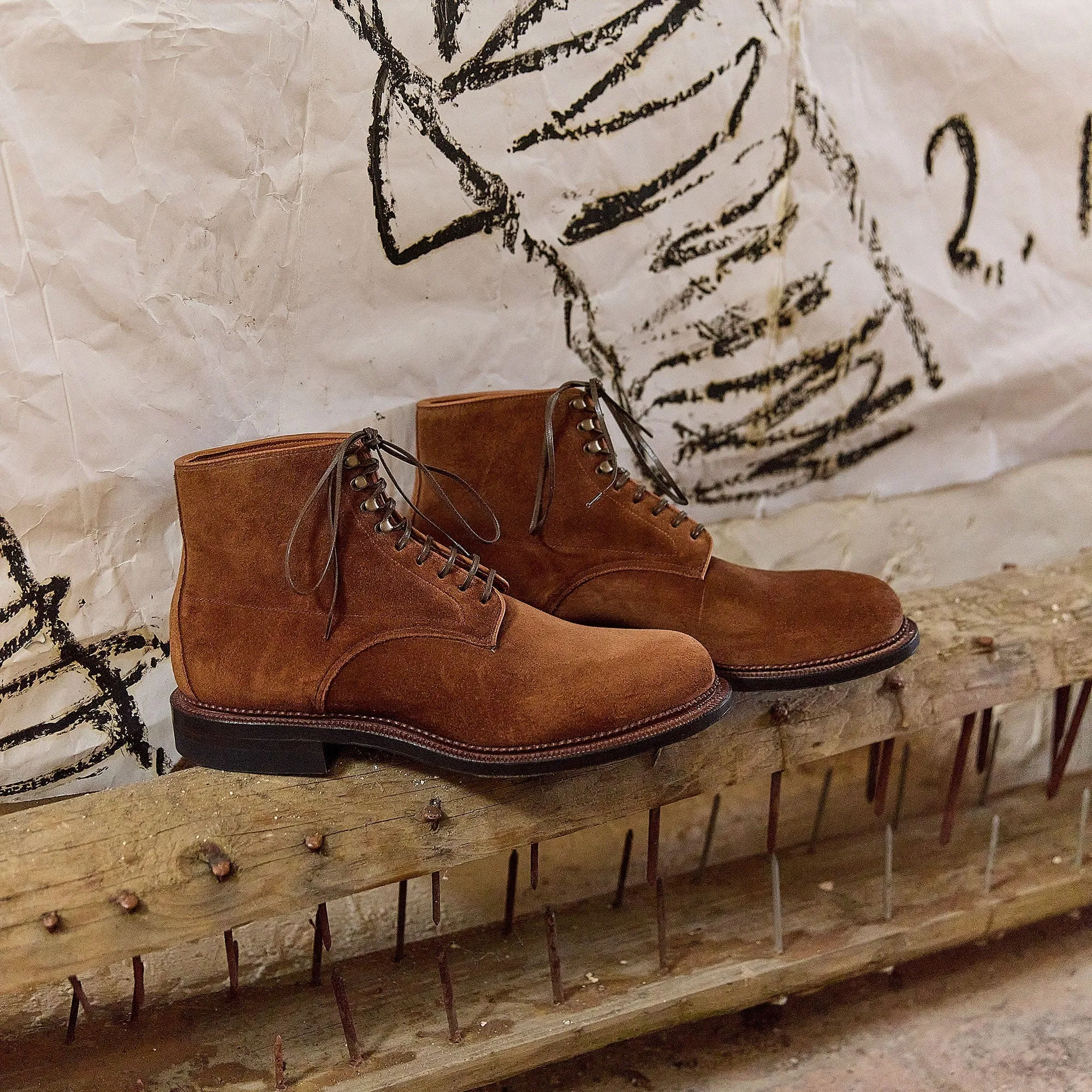 Navvy™ - Chestnut Janus Calf Suede