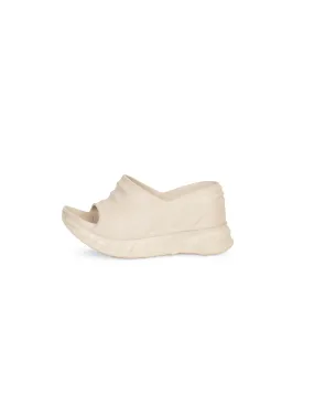 "Marshmallow" Wedge Slide Sandals
