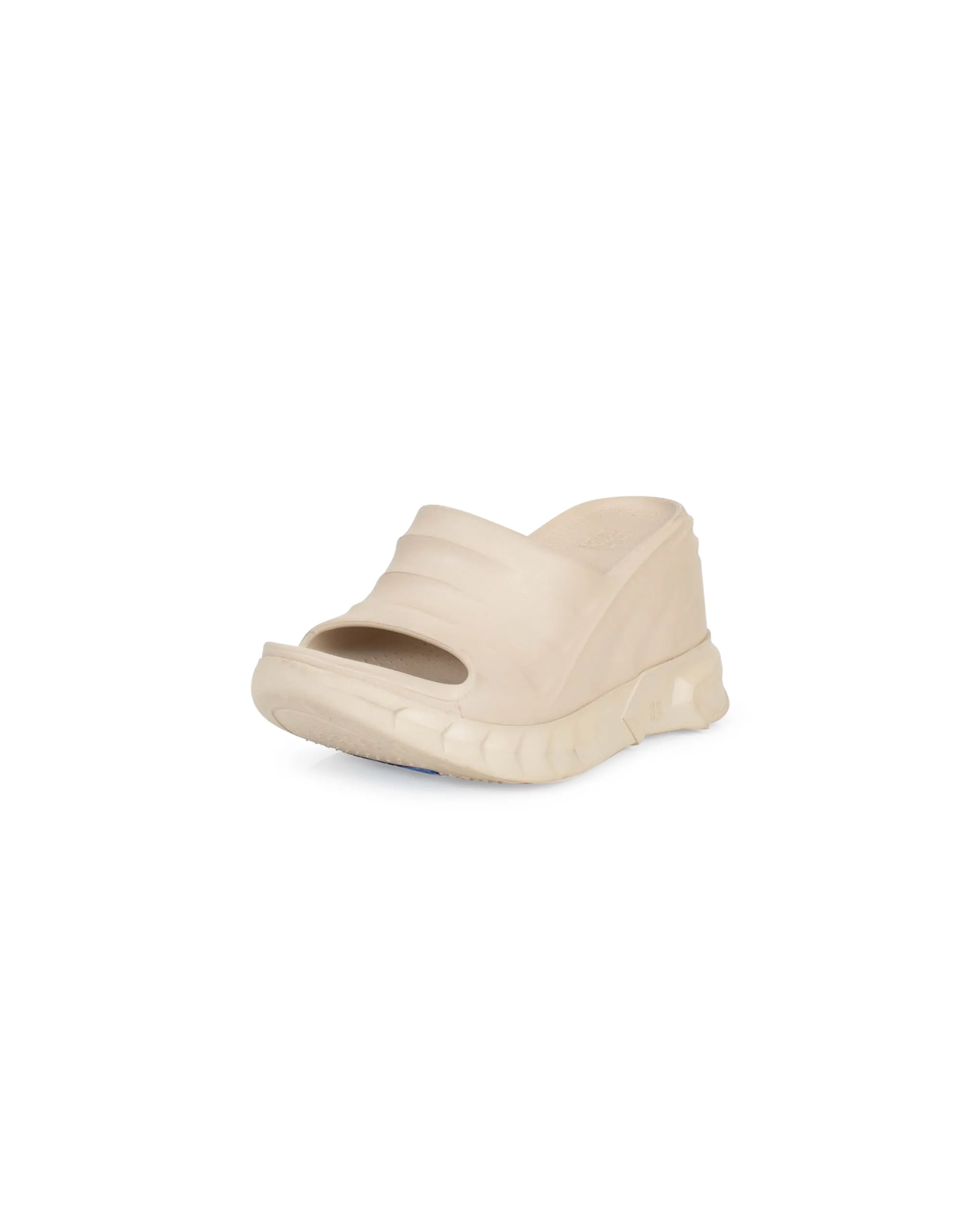 "Marshmallow" Wedge Slide Sandals