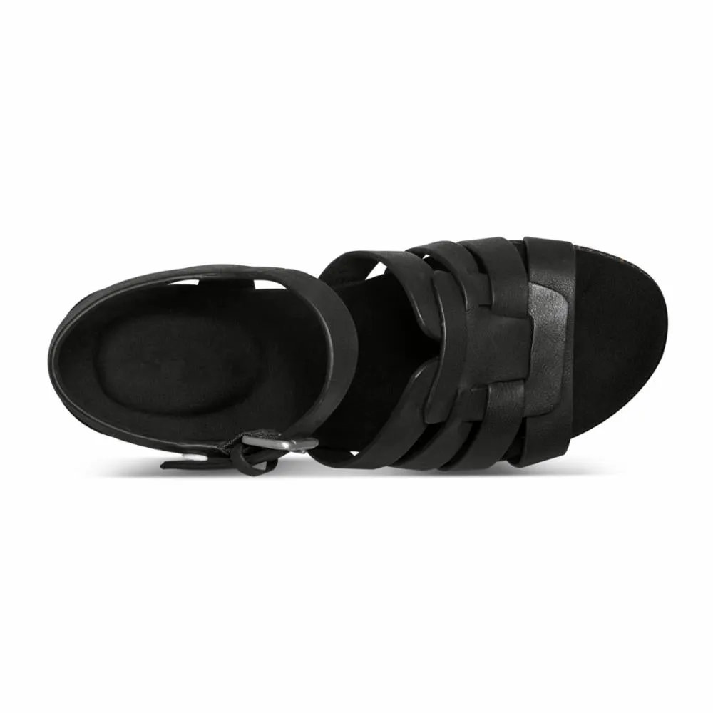 Rockport Women  BESSA WEDGE BLACK/TRIVERIO LEATHER GR