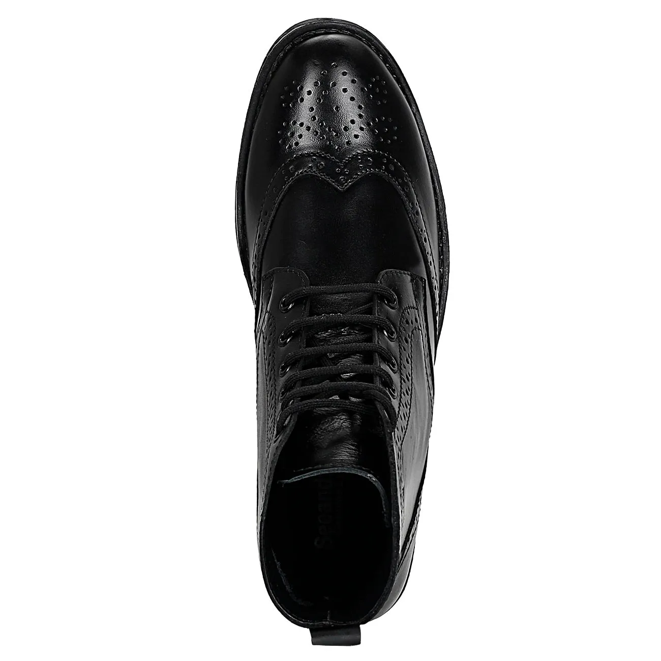 Seeandwear Leather Brogue Boot