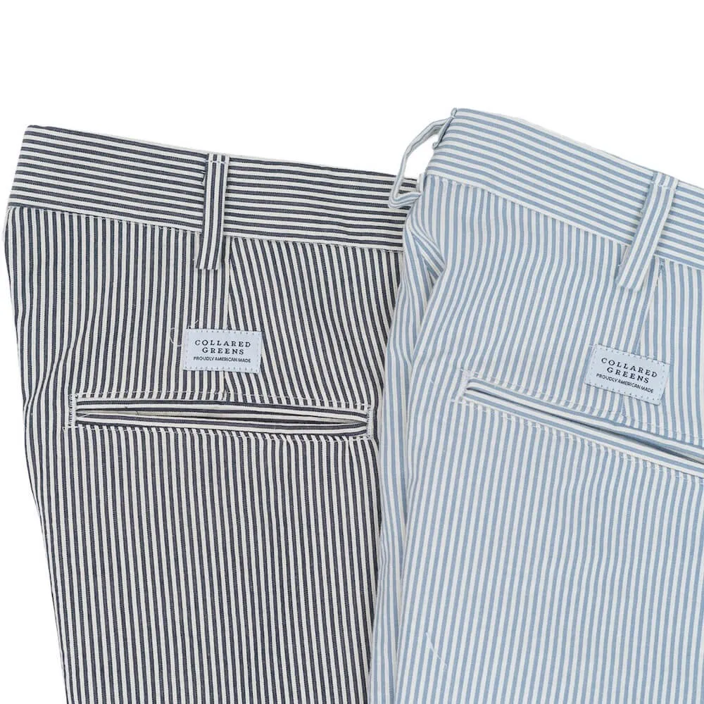 Shem Creek: Seersucker Shorts - Navy