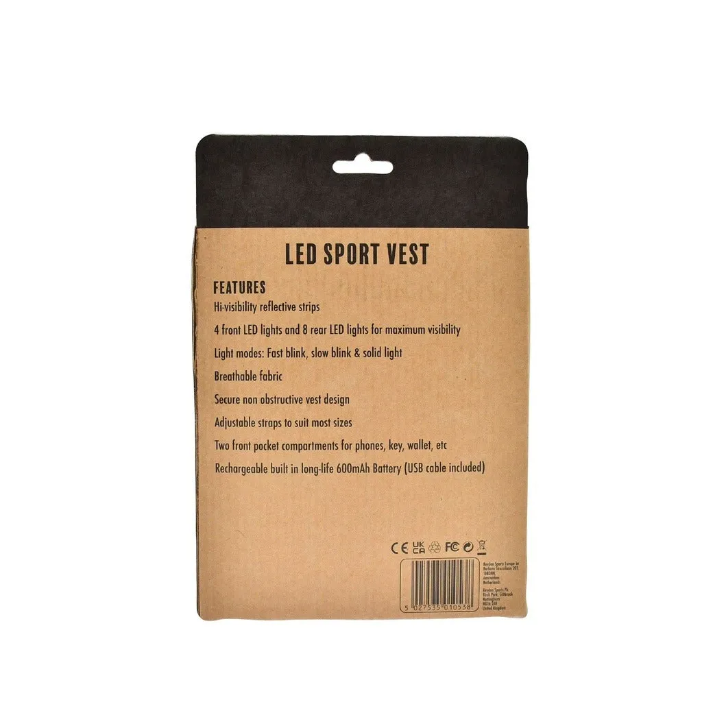 Six Peaks LED Rechargeable Running Vest