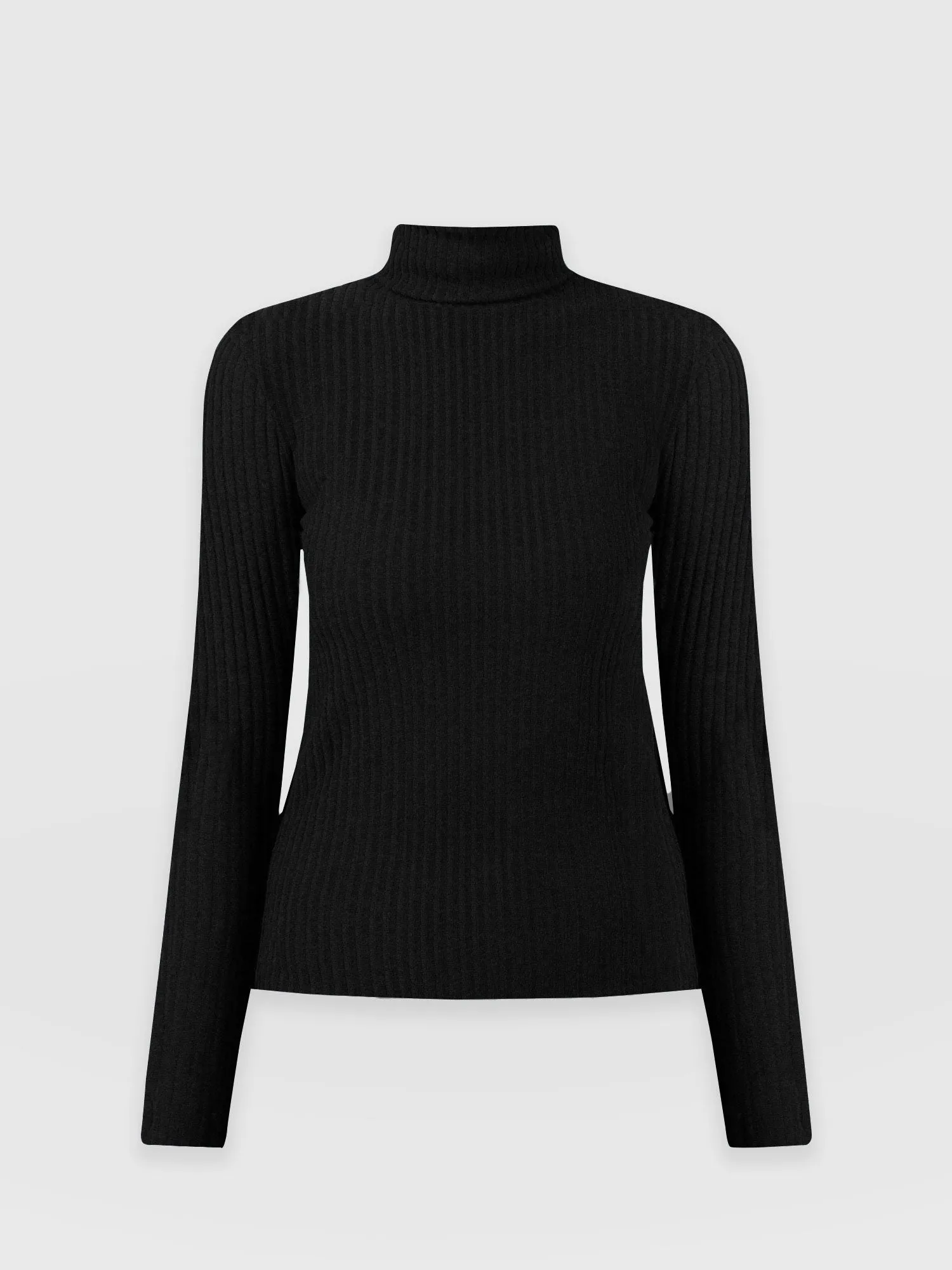Tempest Roll Neck - Black