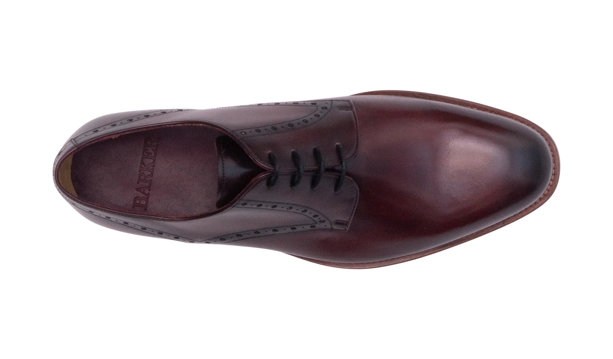 Trent- Hand Brushed Burgundy
