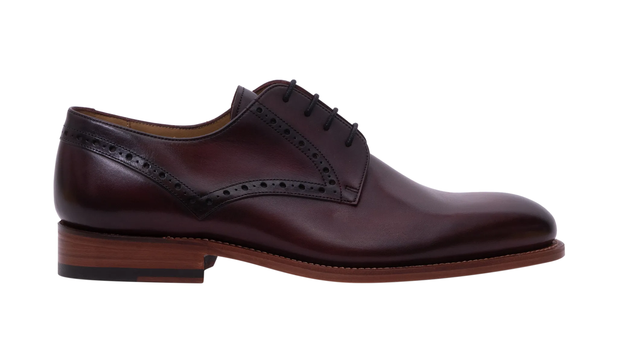 Trent- Hand Brushed Burgundy