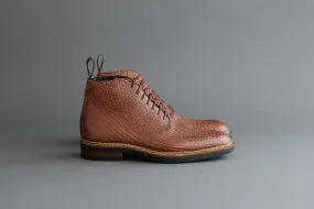 TwoThreeOne.Albrecht Wholecut Derby Boots From Shrunken Bull