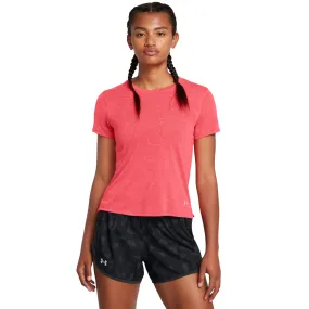 UA Launch Camo SS Tee Womens