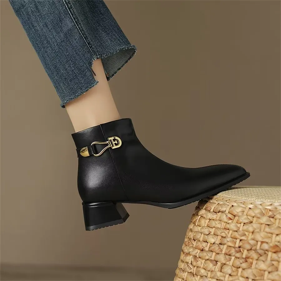 Veltique Luxe Ankle Boots