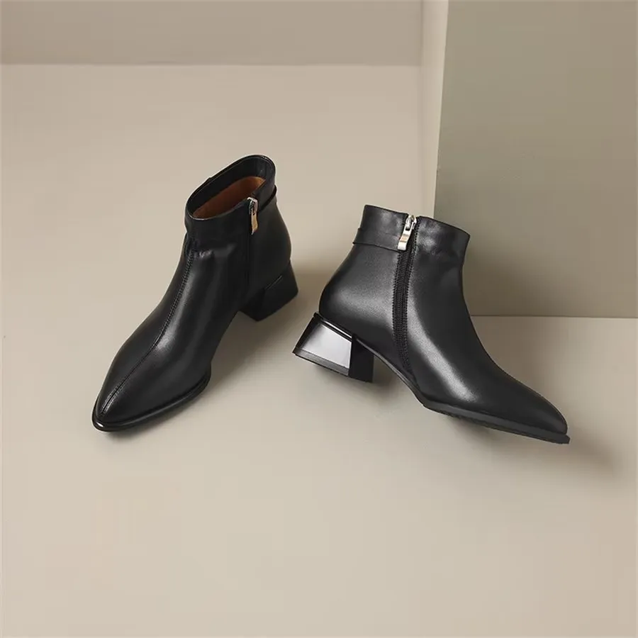 Veltique Luxe Ankle Boots