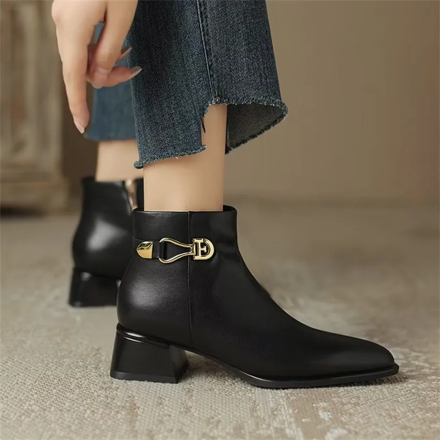 Veltique Luxe Ankle Boots